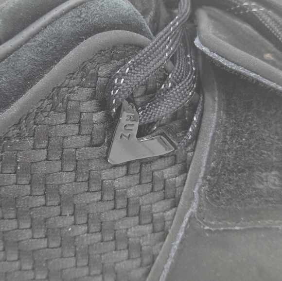 Nike Air Trainer Cruz Black Suede Sneakers Shoes 777535-004 Men's Size 10 - Picture 11 of 16